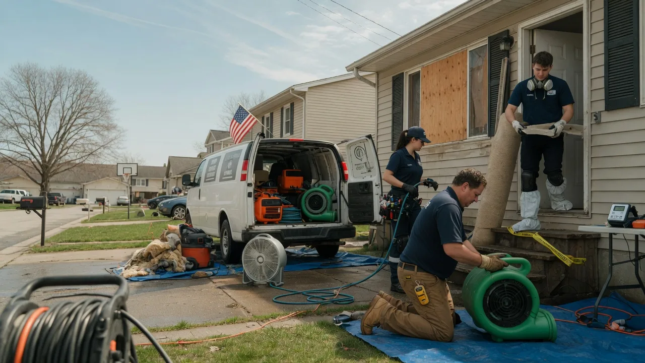 Water Damage Restoration in Norway, KS near me
